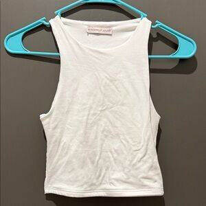 Sincerely Jules Classic White Tank Top